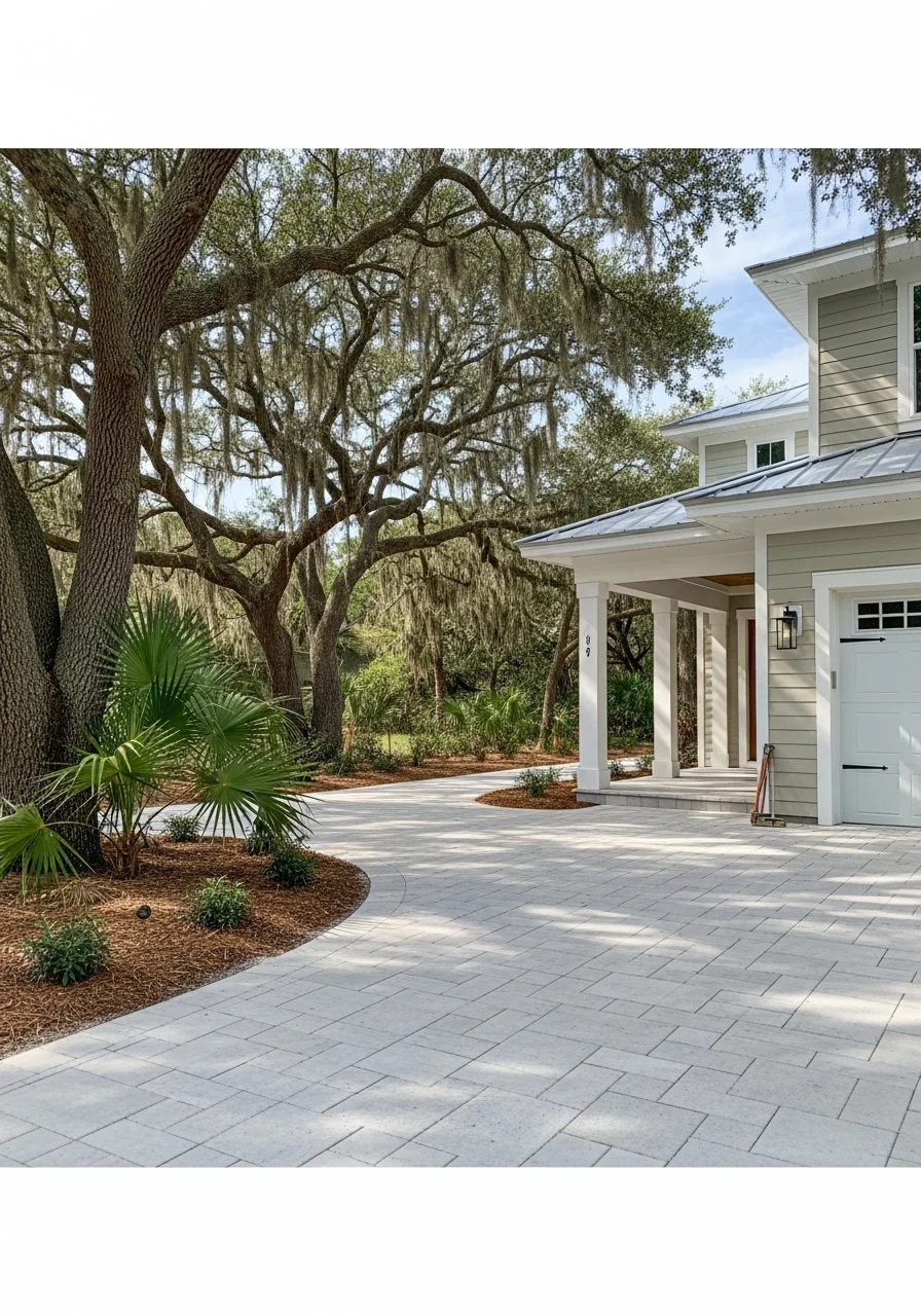 Flagler County residential property with mature landscaping and coastal setting.